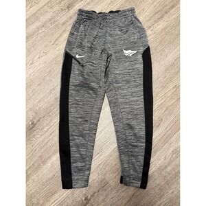 Nike Dri-Fit Mens Medium Gray Space Dye Heather Athletic Jogger Sweatpants